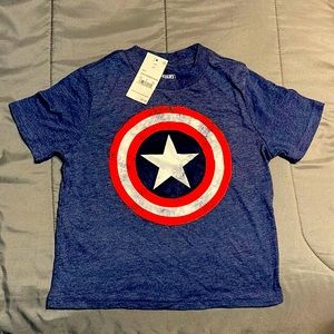 Boys 4T Captain America T-shirt